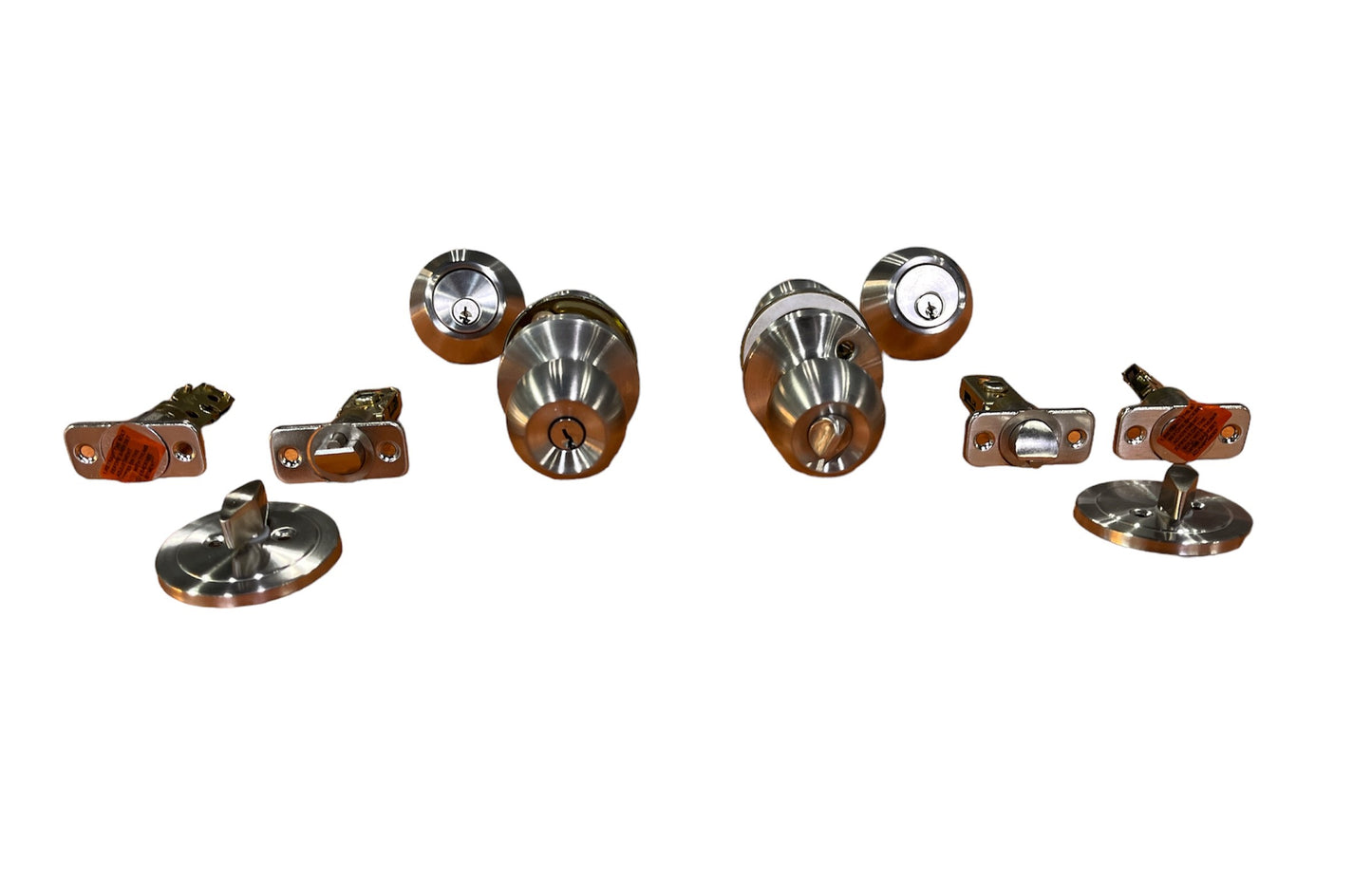 Two Stainless Steel Combo Keyed Sets