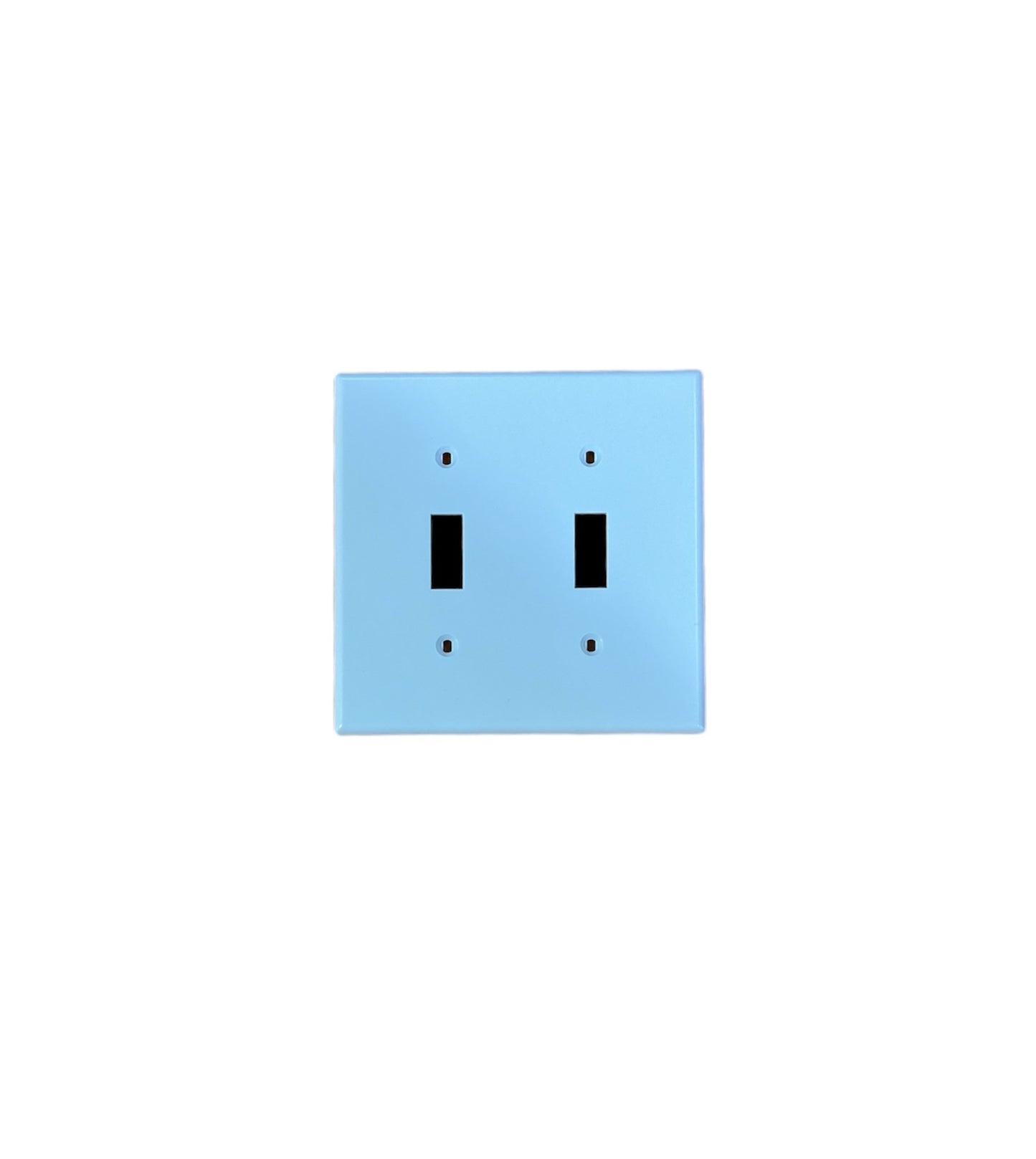 Screw-In Dual-Gang Switch Plate